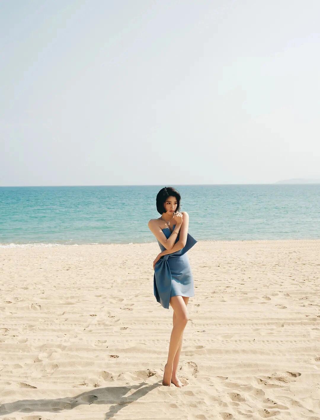 关晓彤短发太美