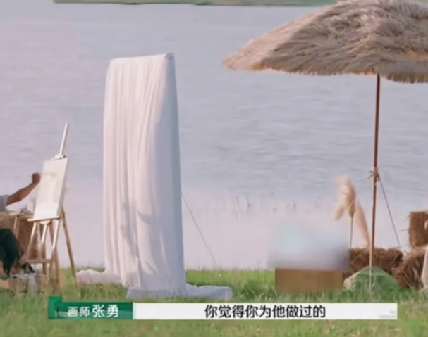 李行亮的妻子麦琳和画师说了很多李行亮对她做的一些难忘的事，最近的一次是李行亮没吃