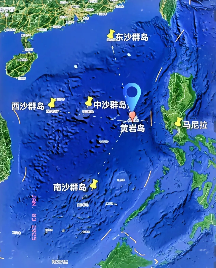 填了黄岩岛堵住菲律宾！