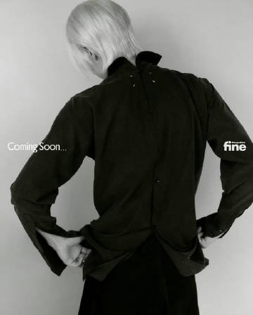 文俊辉时尚先生Fine三月刊封面预告来了，演绎金发型男！ ​