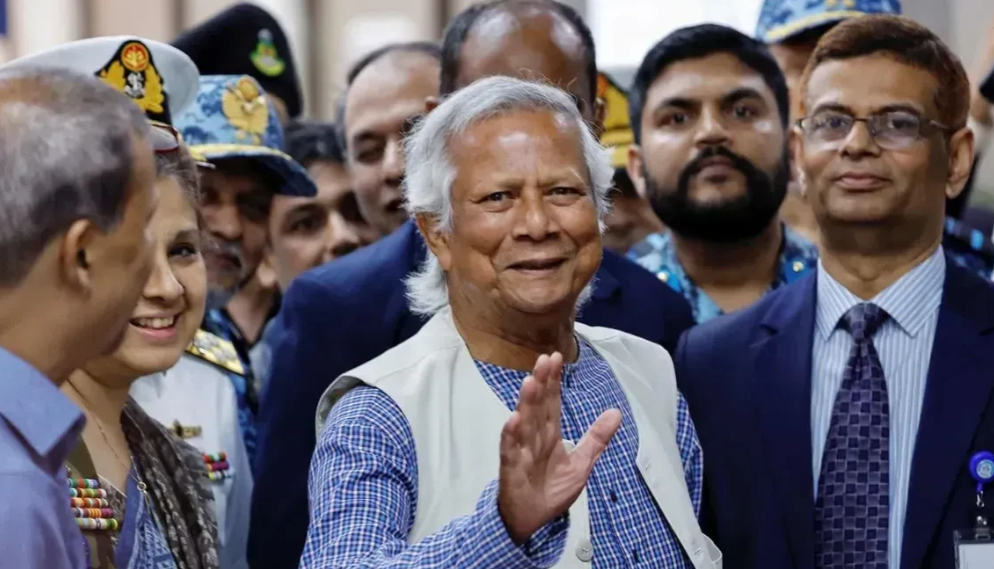 快讯：穆罕默德·尤努斯抵达孟加拉国担任临时领导人。
 
这位诺贝尔奖获得者期望在