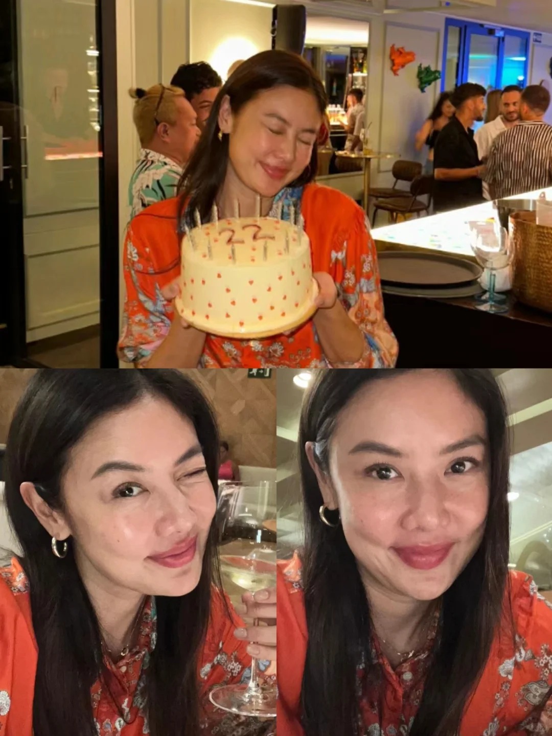 乐基儿是娱乐圈最真实的女明星吧...
前几天是乐基儿44岁的生日，感觉她已经完全