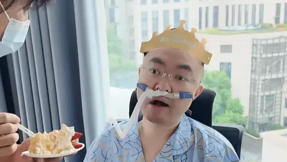 渐冻症蔡磊近况曝光！已签署遗体捐赠，生命进入倒计时，倪萍落泪