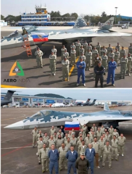 去年11月，俄罗斯空天军的苏-57战斗机在我国珠海航展上进行多场精彩的飞行表演。