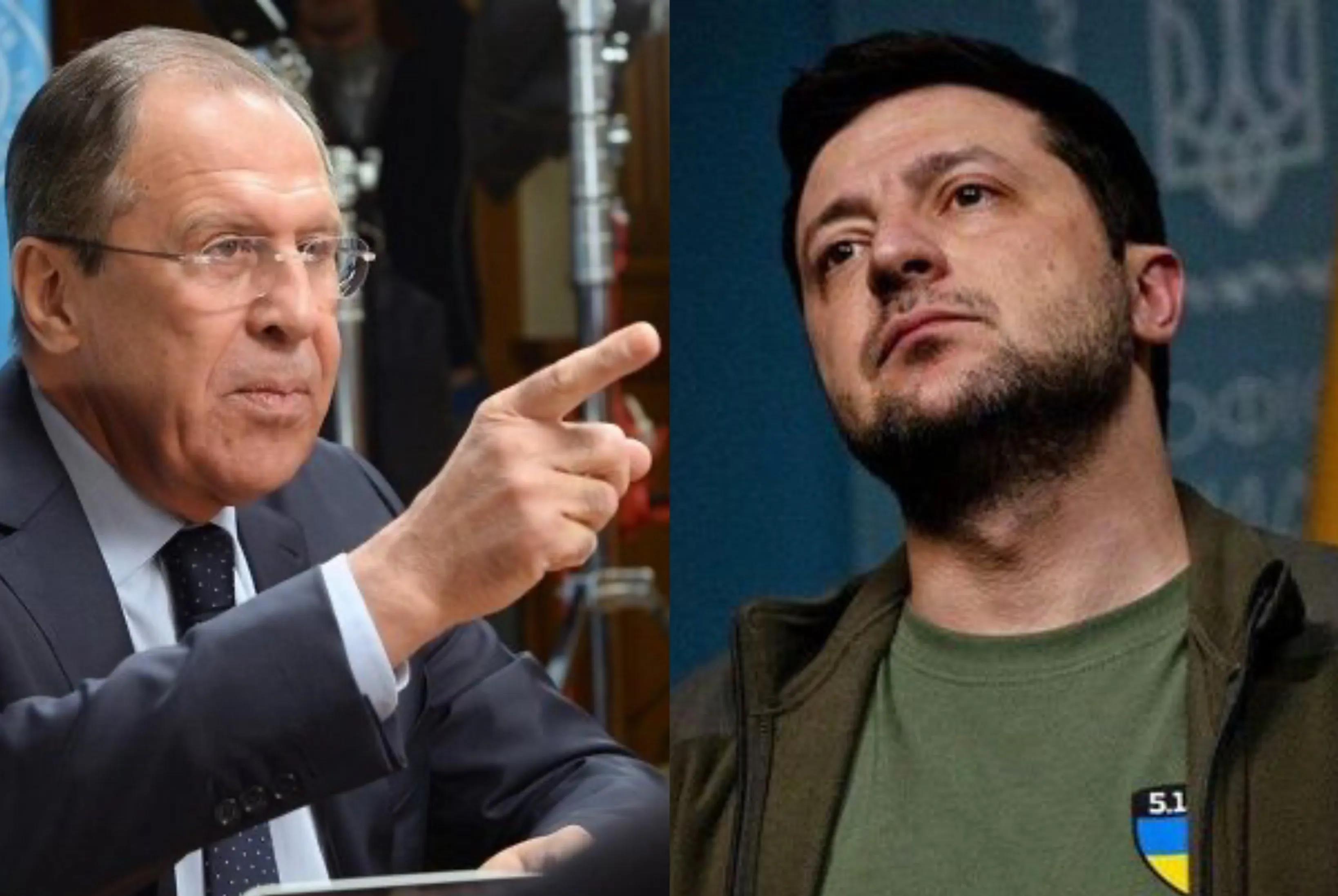 乌克兰的“最后通牒”！

俄罗斯外长拉夫罗夫表示：“乌克兰总统泽连斯基宣称要将乌