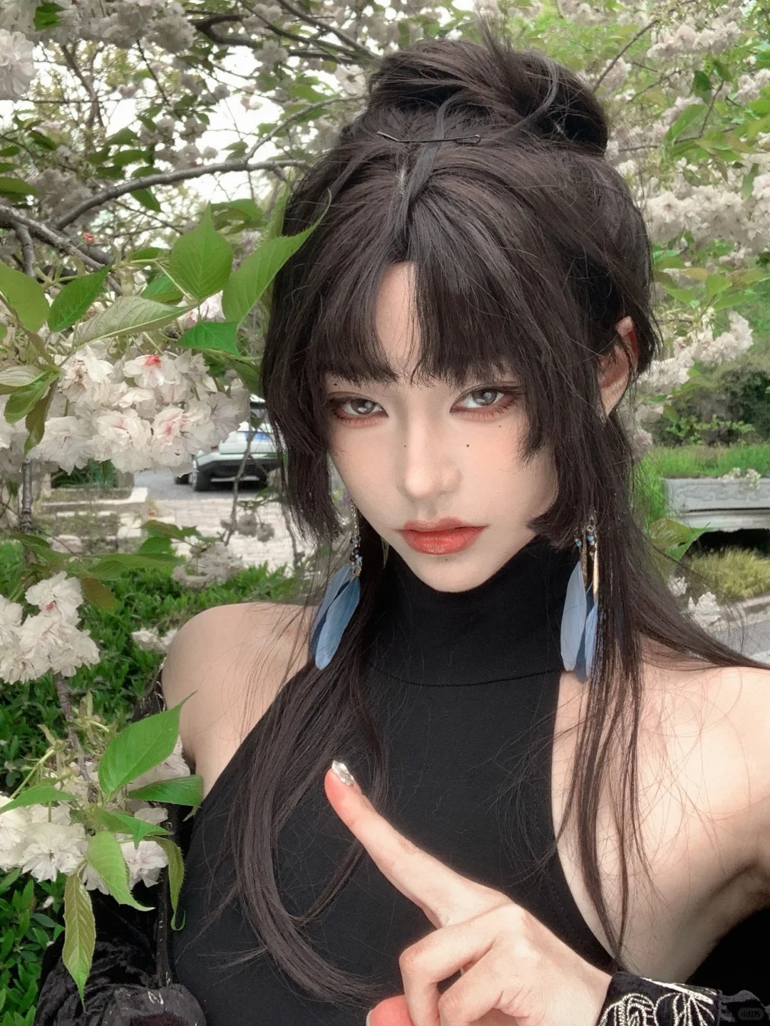 不过是吸引女生的小手段
今天是一个帅气版本的中华娘哈哈哈，新中式yyds！