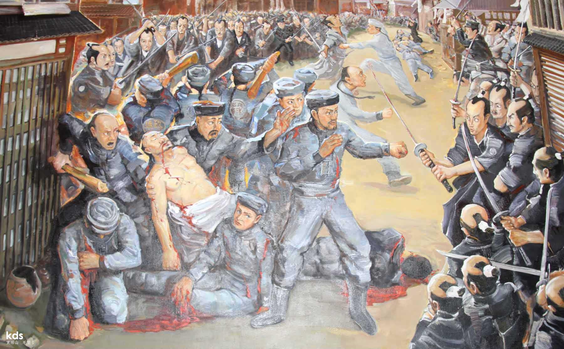 1886年8月，北洋水师造访日本长崎，部分清水兵上岸购物时违反军纪，前往当地妓院