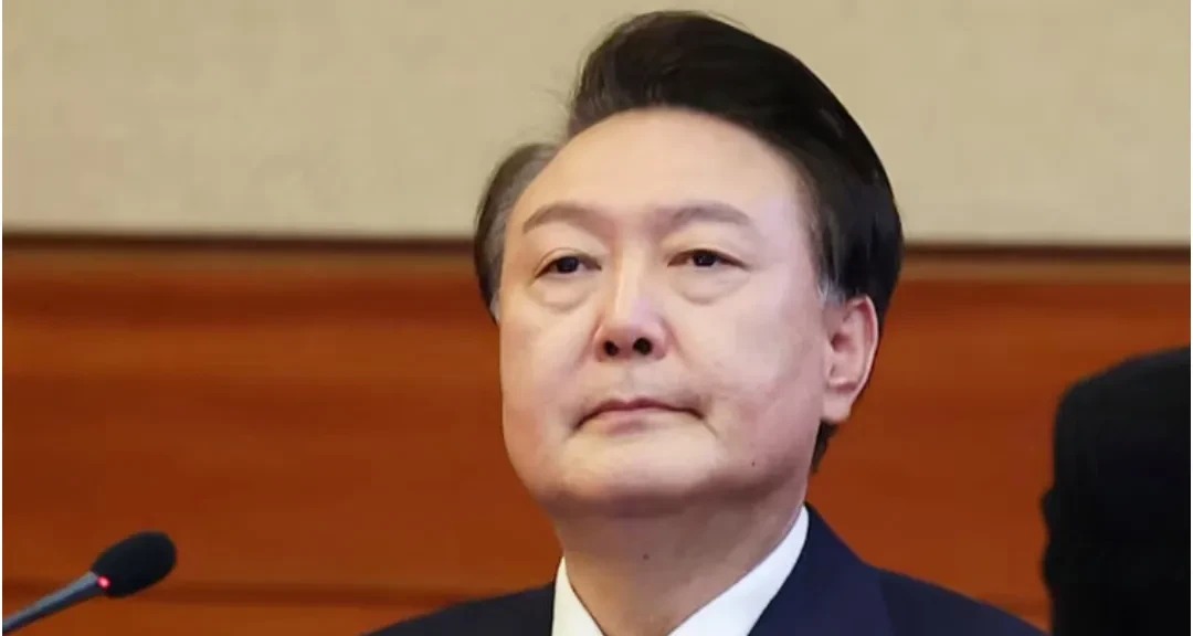 韩国总统尹锡悦面临弹劾危机                           
