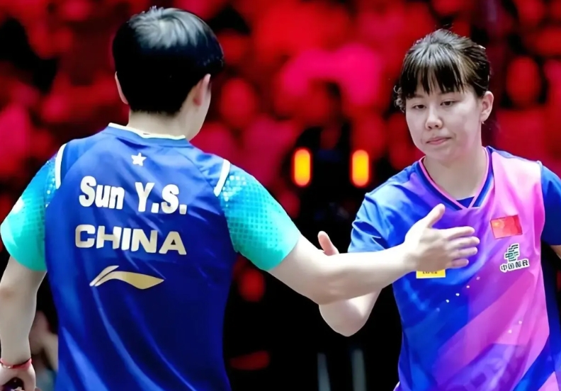 国乒可以长舒一口气了，世界排名第九的陈幸同战胜了世界排名第一的孙颖莎！
接下来就