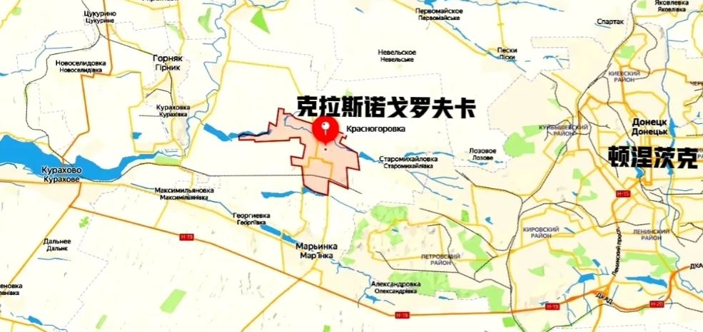 【克拉斯诺戈罗夫卡激战正酣】据前线传来的最新消息显示，战斗主要集中在苏维埃大街和