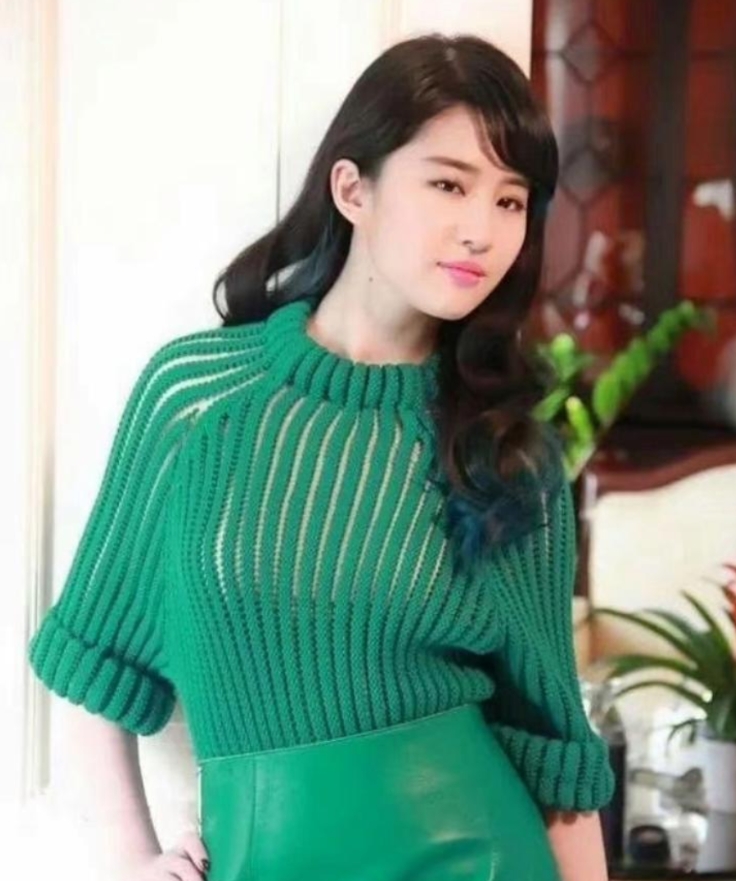 我觉得她这样穿很好看啊，因为她是刘亦菲，所以不管她穿啥她都这么好看