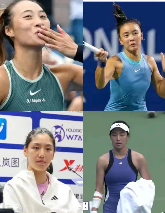 随着武网决赛落幕，更新中国🇨🇳女网积分排行榜；

郑钦文——积分4430分—