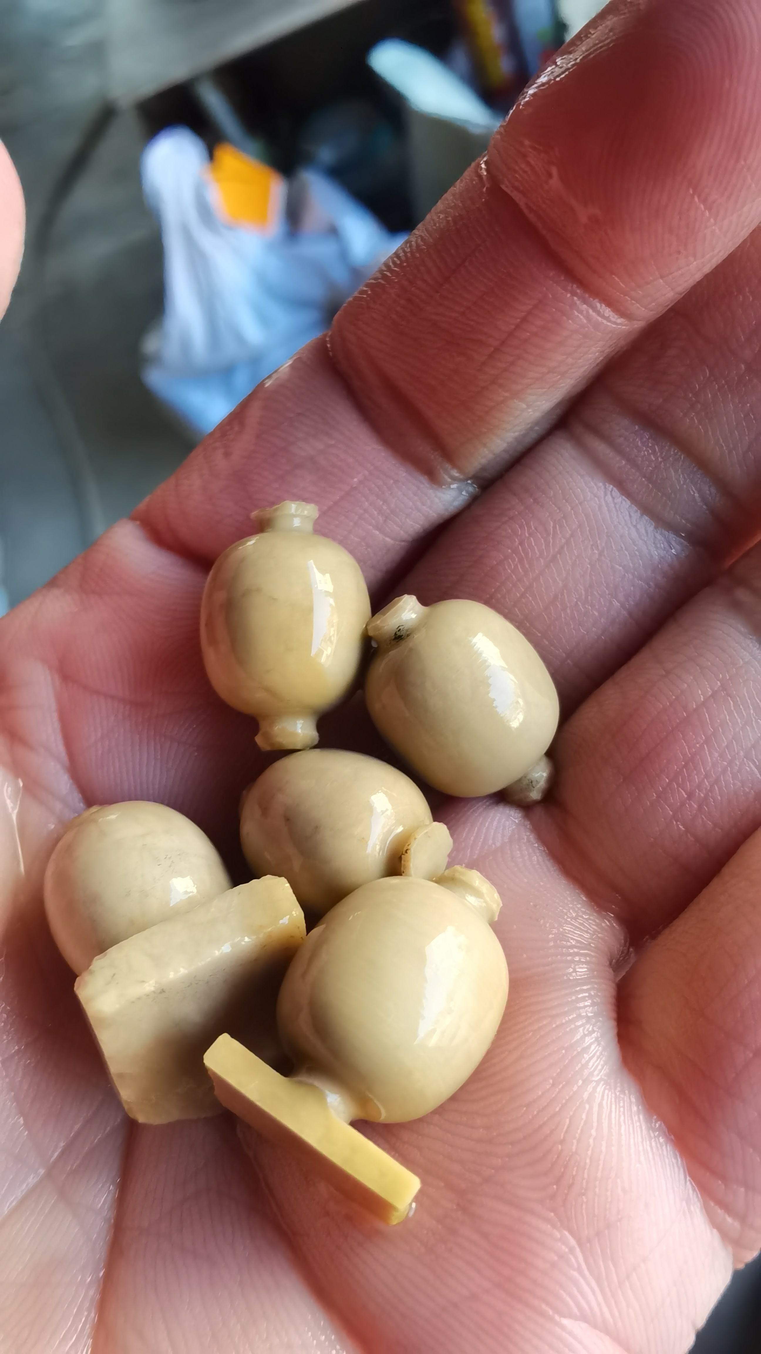 昨天说的那块石头半成品来了👉