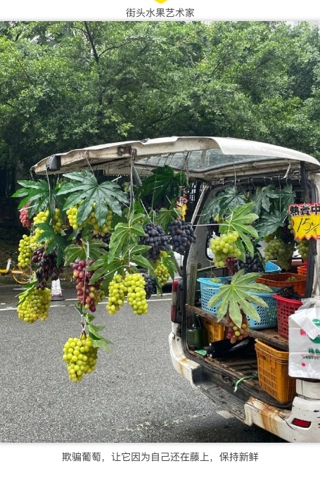 街头水果艺术家