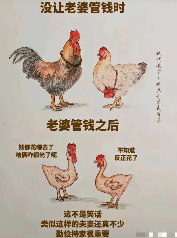 事实上夫妻之间谁管钱真的是这样的么