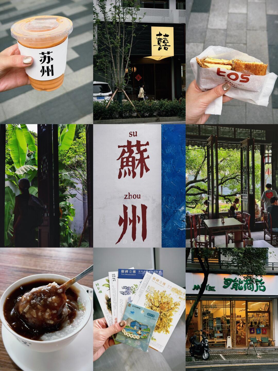 刚从苏州回来！