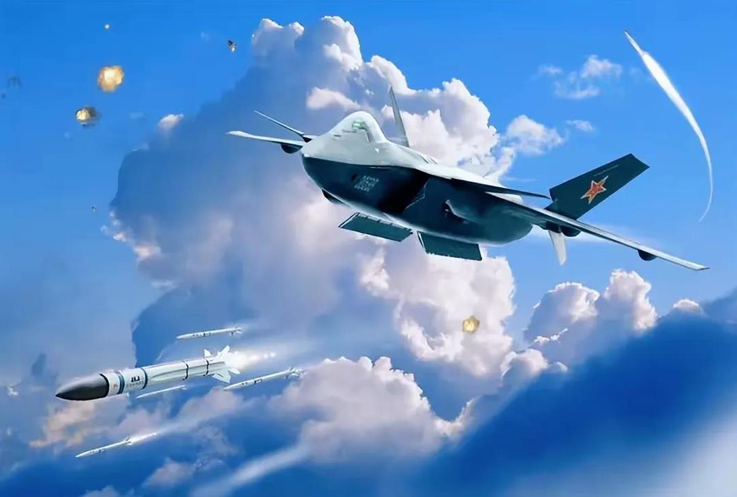 歼-20一出来，就成了中国空军的顶级战机。它的设计很独特，飞起来很灵活，速度高，