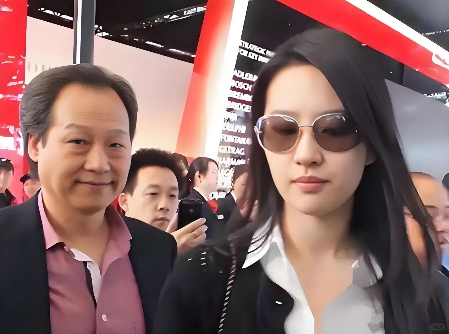 刘亦菲与干爹陈金飞聚餐，影视项目进展遇阻
近日，刘亦菲与干爹陈金飞的一顿聚餐被狗