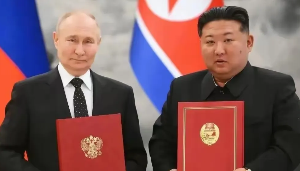 普京签了，金正恩也签了，谁该害怕了？
普京金正恩正式结盟！这份“生死状”谁最害怕