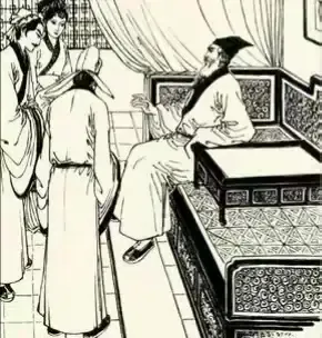 唐僖宗时宰相裴坦崇尚节俭，为官清廉，他的儿子到了结婚的年纪时娶了另一位宰相杨收的