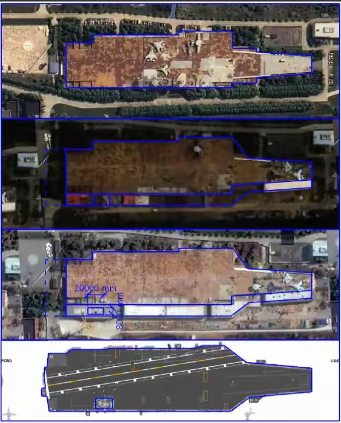 好奇怪，福建舰都快入役了，004航母分段竟然还没有曝光，虽然有模糊分段图片，但不