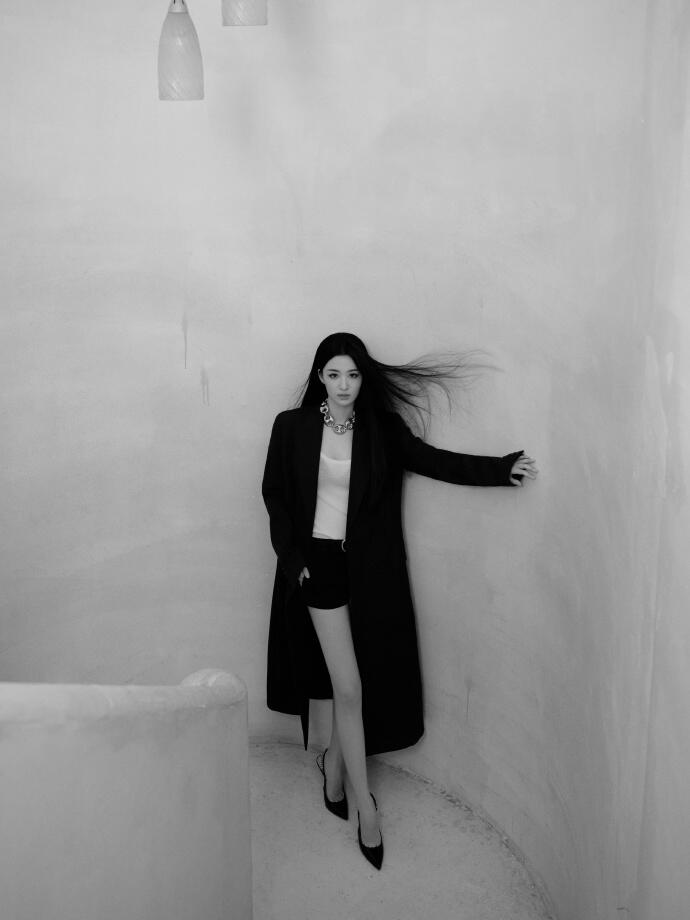 王楚然清爽简洁又干练