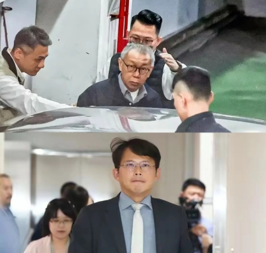 柯文哲提审时，头发已经接近全白了