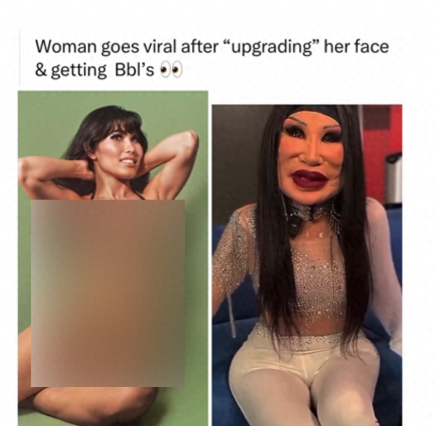 哎，最近墨西哥女演员Lyn May的整容前后对比照，真是吓坏宝宝了！这变化，跟变