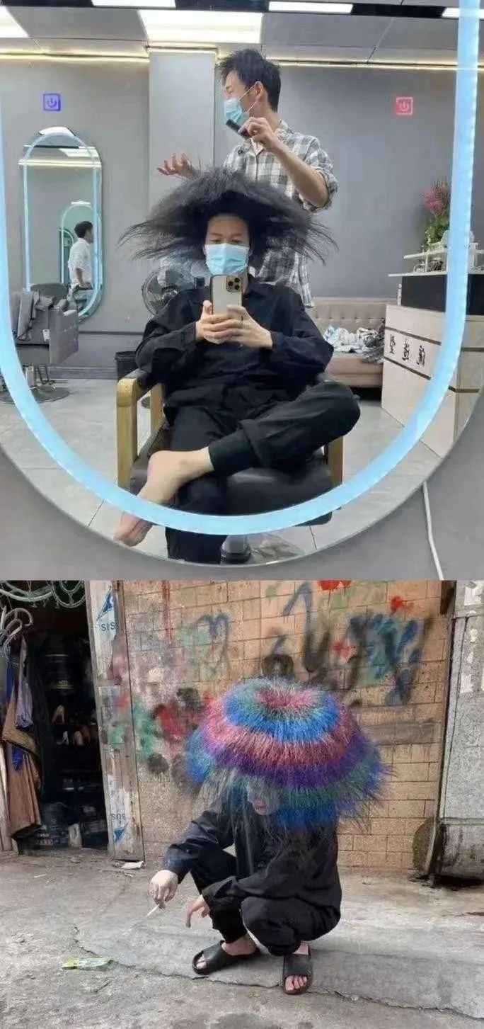 丐帮大佬的发型