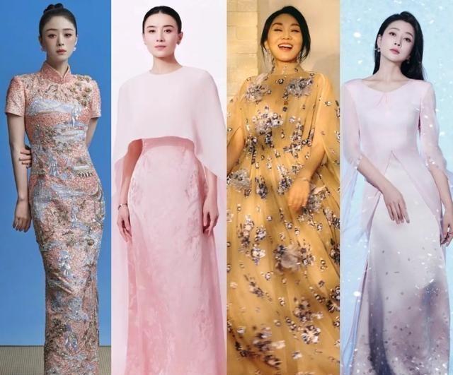 蛇年春晚四美同框，谁与争锋？这场蛇年春晚真是视觉盛宴，四位中年女神同框，美得各有