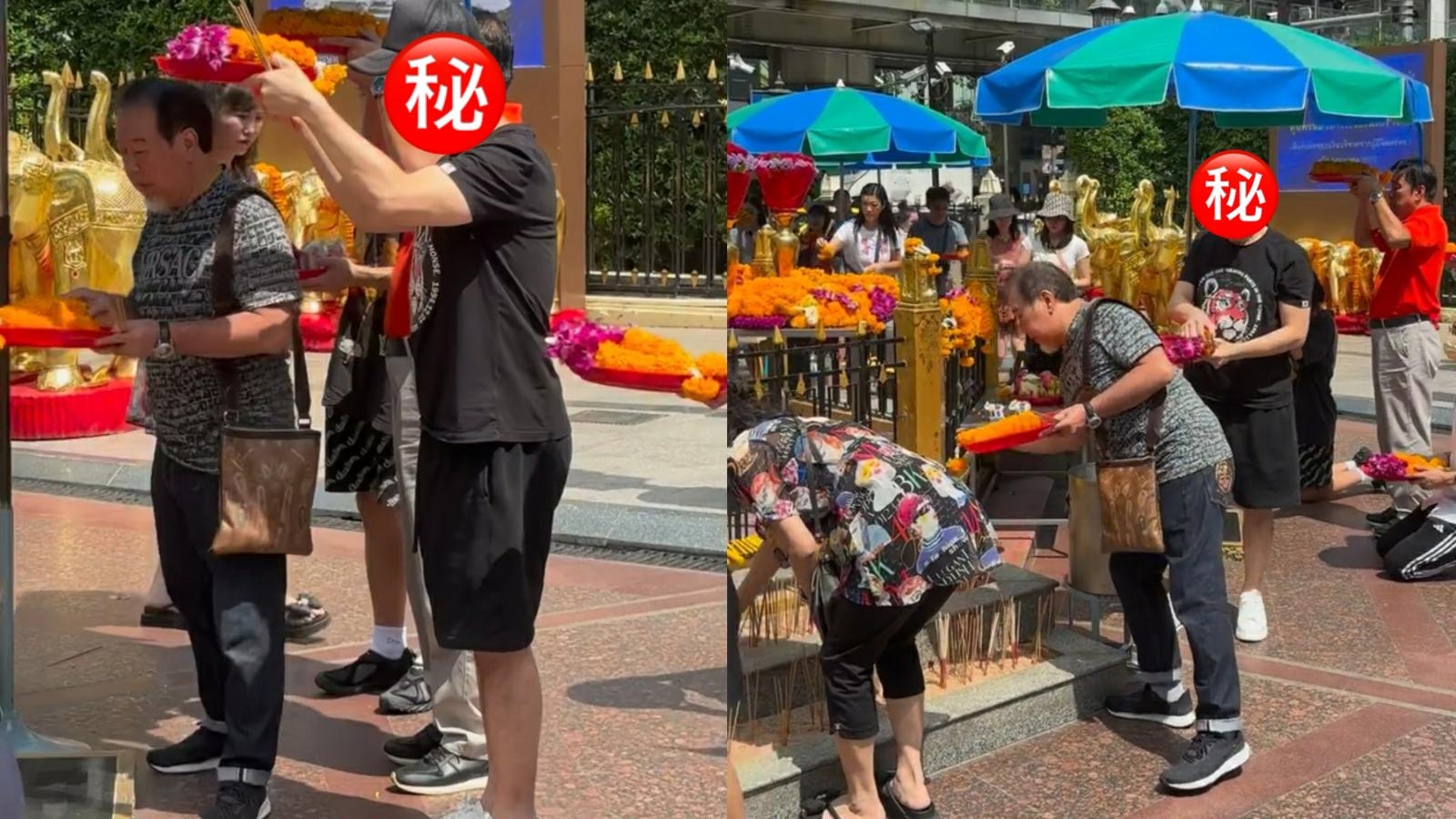 前TVB黄金配角曼谷虔诚拜四面佛被偶遇，曾因一事被冠以渣男之名
下个月便迎来60
