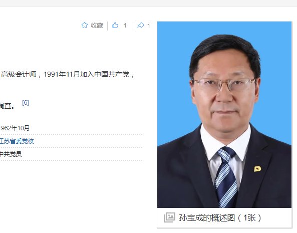 中纪委消息，孙宝成被查