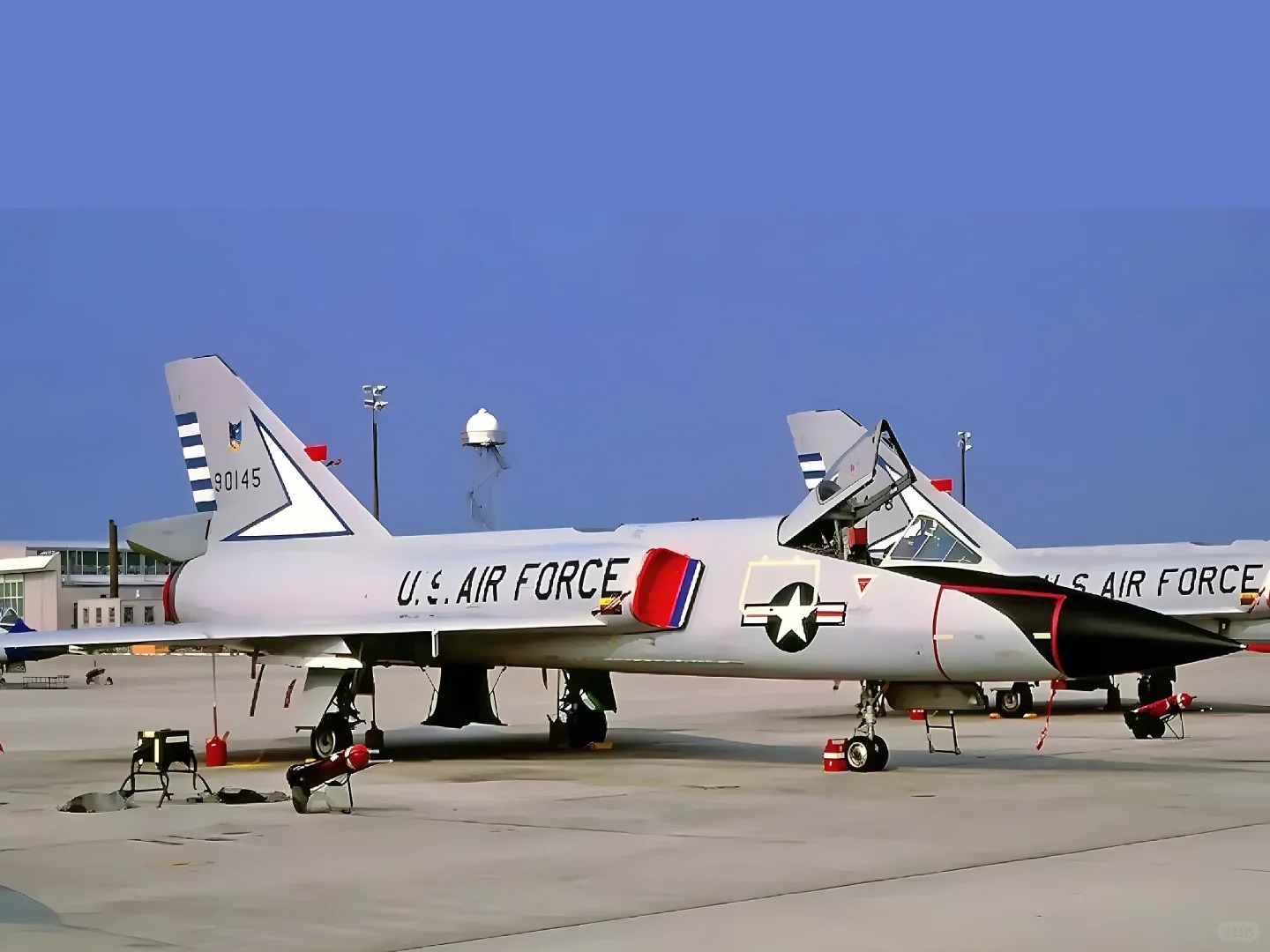 F-106 三角标枪 超音速全天候战斗机
F-106战斗机三角标枪，是20世纪5