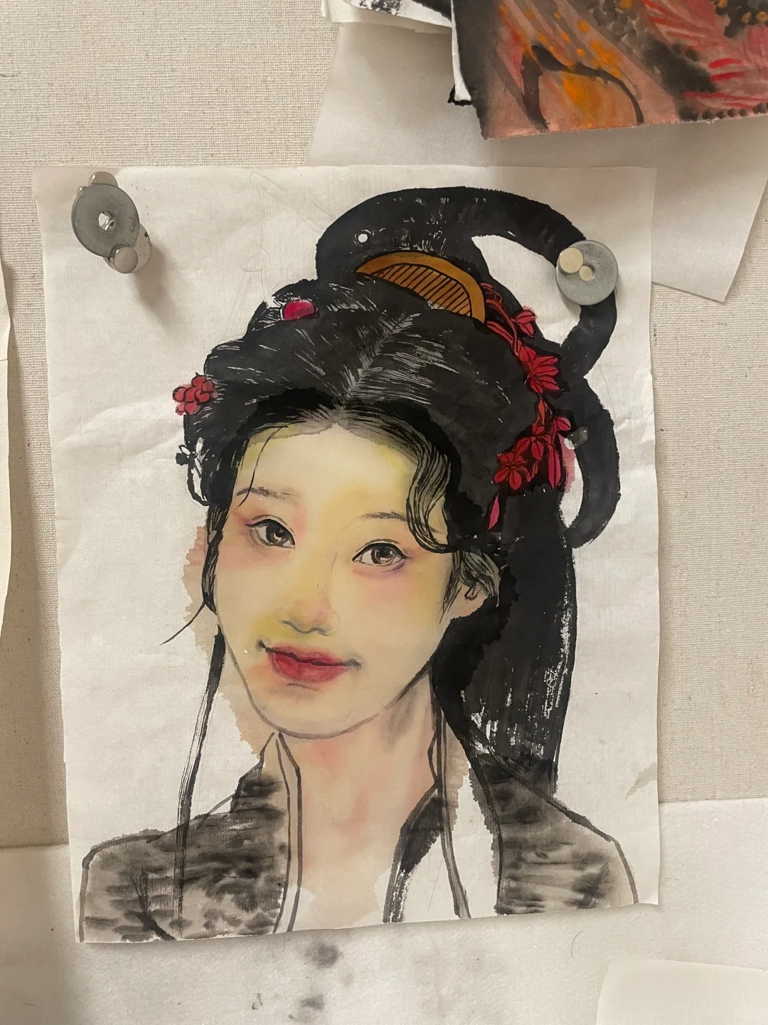 跑单但是画完了
