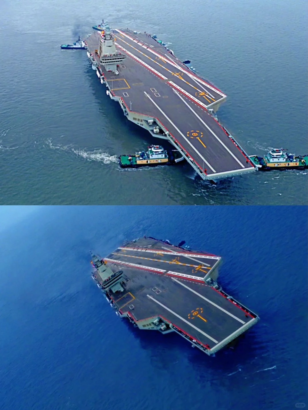 央视公布画面的高清修复
加滤镜 加渲染 加色调 补光 这样就好看多了吧#航母#福