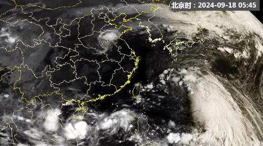 今天凌晨贝碧嘉的低压中心进入了河南。

今天缓慢西行，强度进一步减弱，强降雨在中