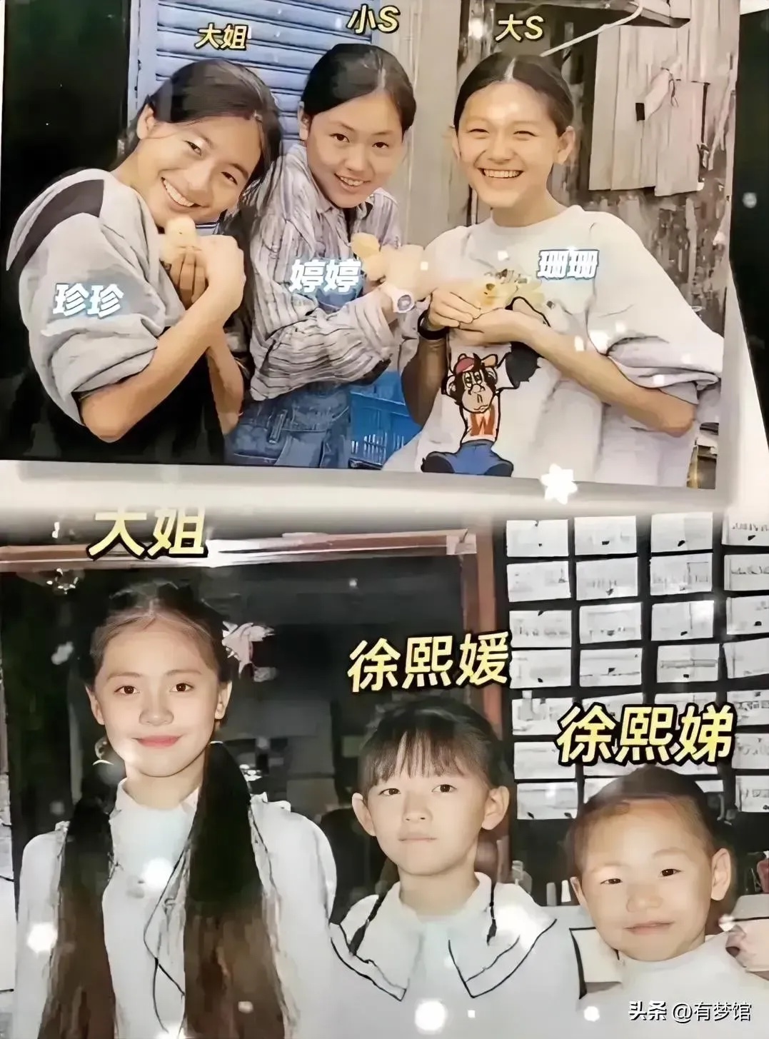 今天咱聊聊徐家三姐妹，我是真觉得大姐徐熙娴活明白了！1974年出生的她，小名珍珍