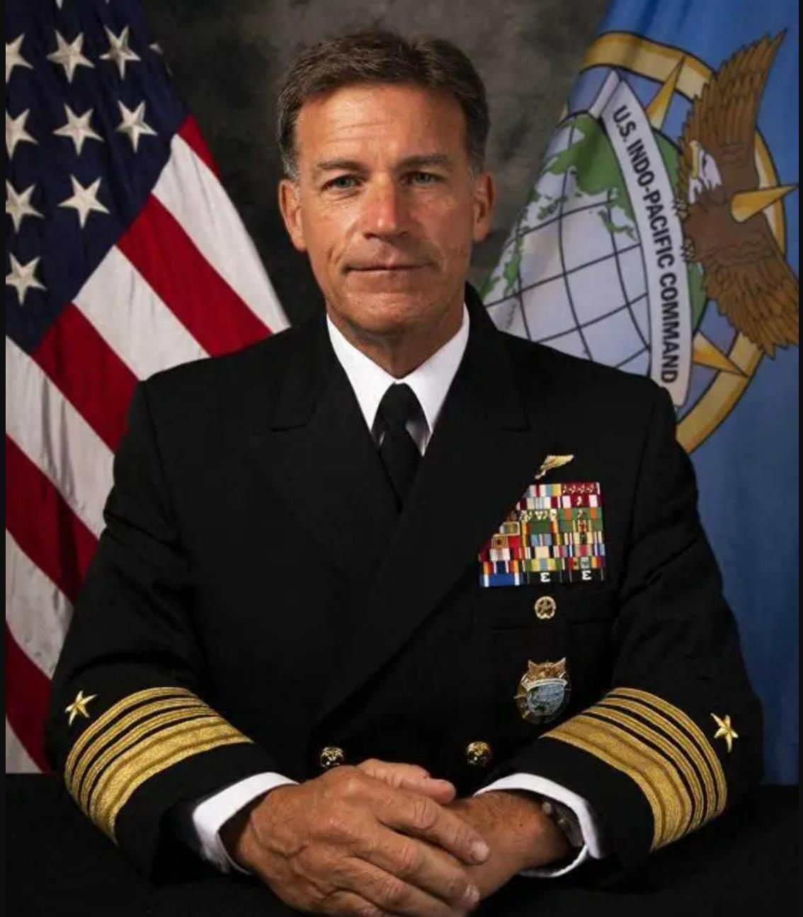 从二战以来，美国从未面临过如此强大的威胁。

美军印太司令部司令阿奎利诺海军上将