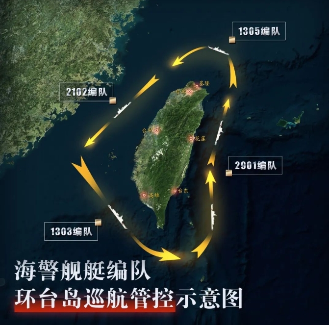 从通稿看，这次演习同样是出动了海、陆、空、火箭军多兵种，主要目的之一，就是要演练