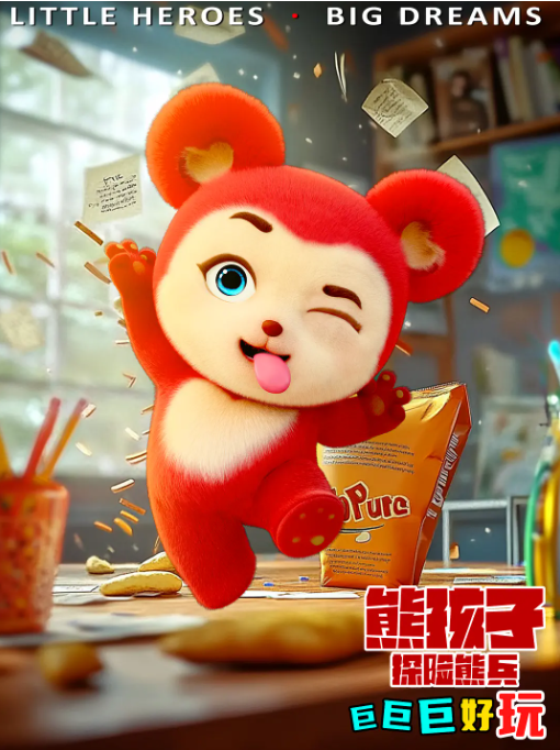 动画电影《熊孩子·探险熊兵》定档0501