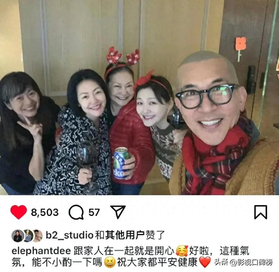 大S与具俊晔同框，皮肤白皙，下巴很尖