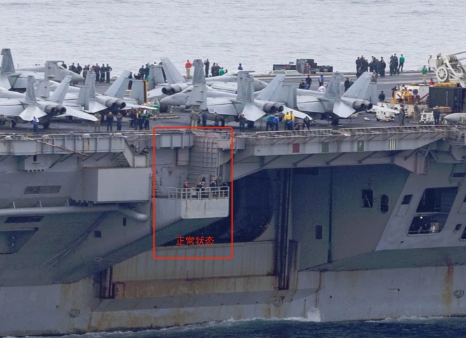 杜鲁门号航空母舰（CVN-75）被撞画面曝光，差一点就出大事了，但是最令他们崩溃