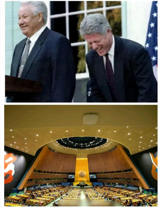 是真的吗？难道美俄的甜蜜期真的来到了吗？

还真有预兆！美国第一次没有成为联大反