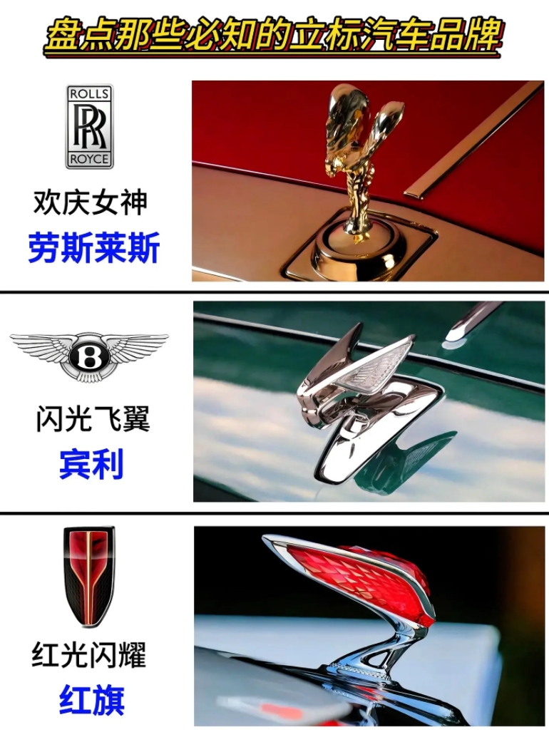 盘点那些必知的立标汽车品牌，你还知道哪些？