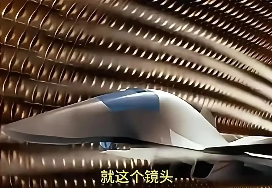 央视直接报道风洞实验室里的下一代战机。