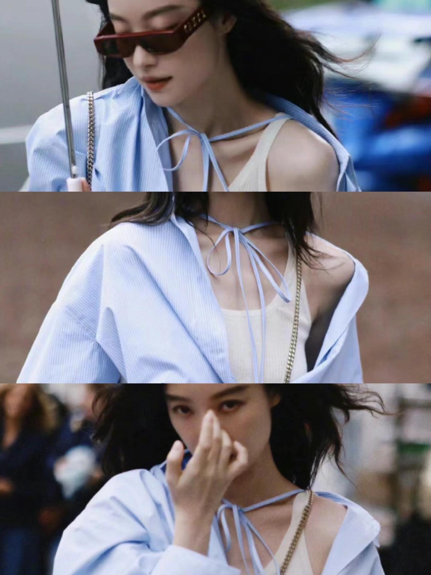 衬衫的魅力就是穿出松弛感