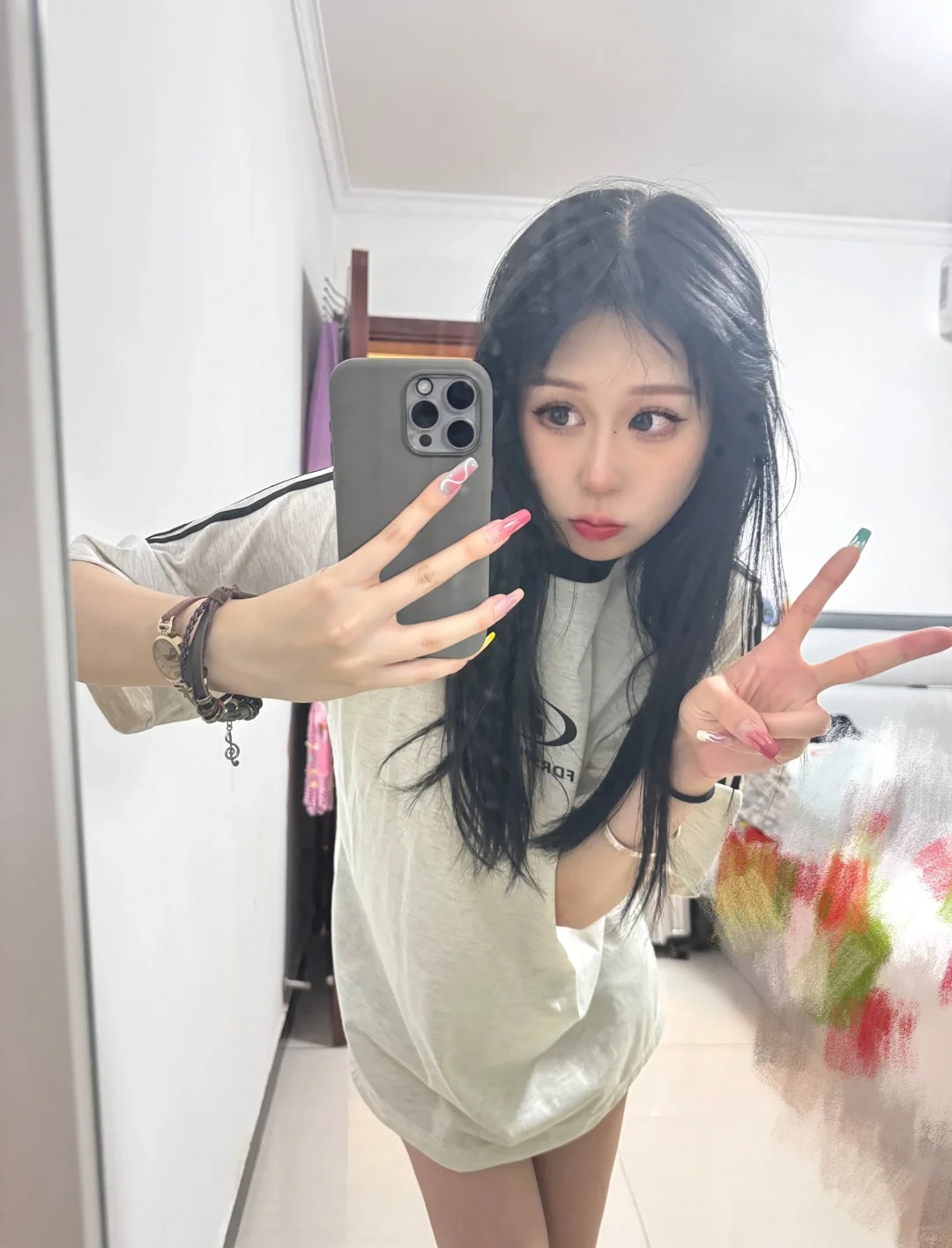刘海还是中分