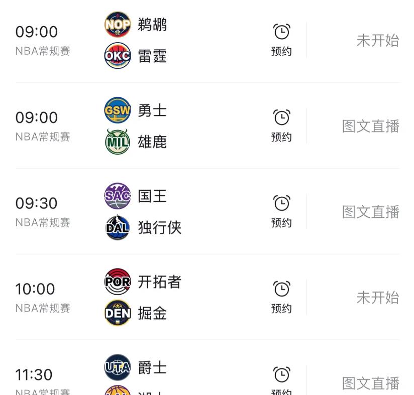 西部明天梯队差距要拉开了！明天西部强队都打弱队，预计轻松高歌猛进，准强队都遭遇挑