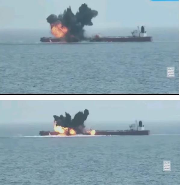 突发！一艘希腊油轮在红海遇袭沉没！
7月16日，胡塞武装发布视频，在红海地区袭击