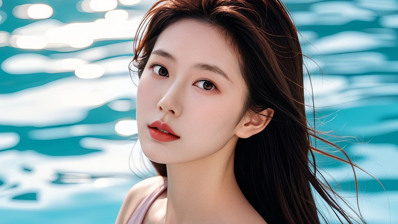 迷恋夏日的证据🦋沉溺在碧蓝的泳池